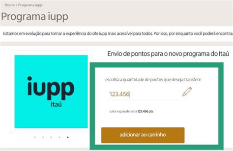 iupp pontos minha conta.